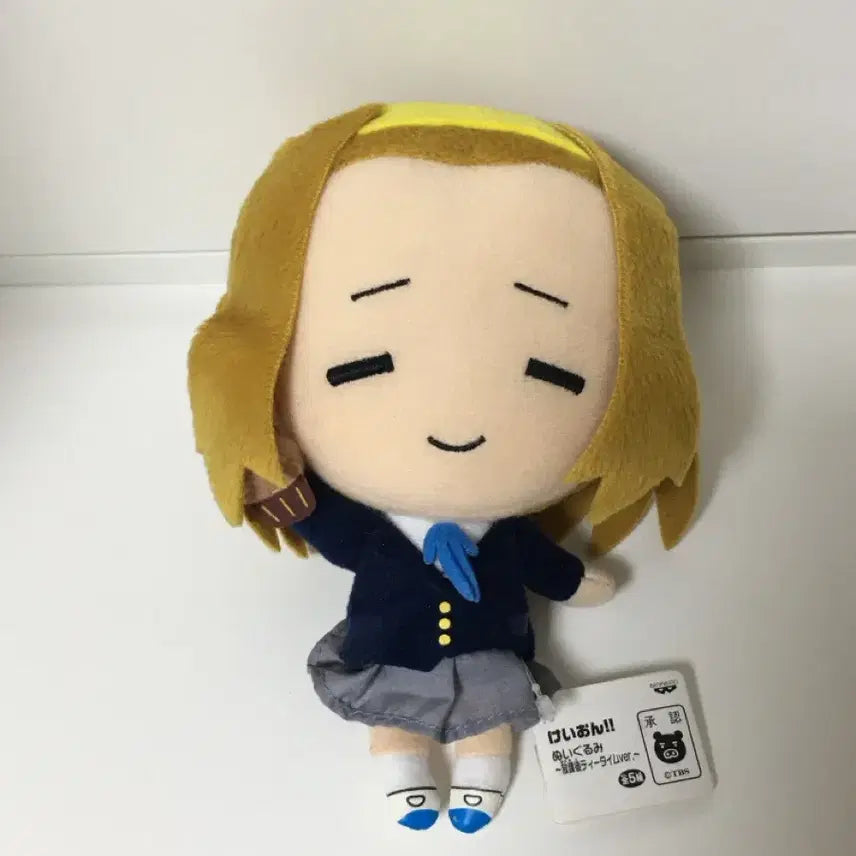 [BUNJANG] K-ON! Ritsu Tainaka Winter Uniform After School Tea Time Ver. Plush Doll / 케이온 리츠 동복 방과후 티 타임 버전 누이 인형 판매합니다!