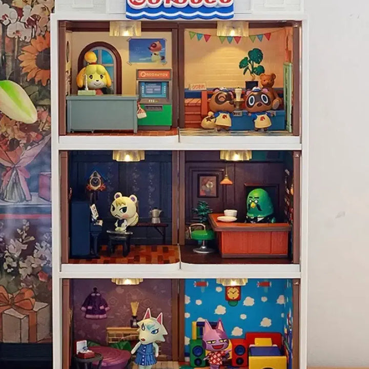 [BUNJANG] Animal Crossing: New Horizons "Re-Ment" Display Stand (6-Slot) / 모동숲 리멘트 전시대 6구