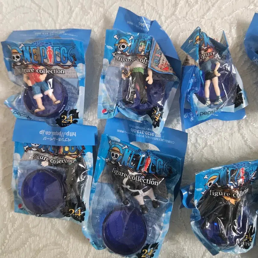 [BUNJANG] One Piece Pepsi Collaboration Figure Set (24 Types) / 미사용)새상품)원피스 펩시 콜라보 피규어 24종 세트