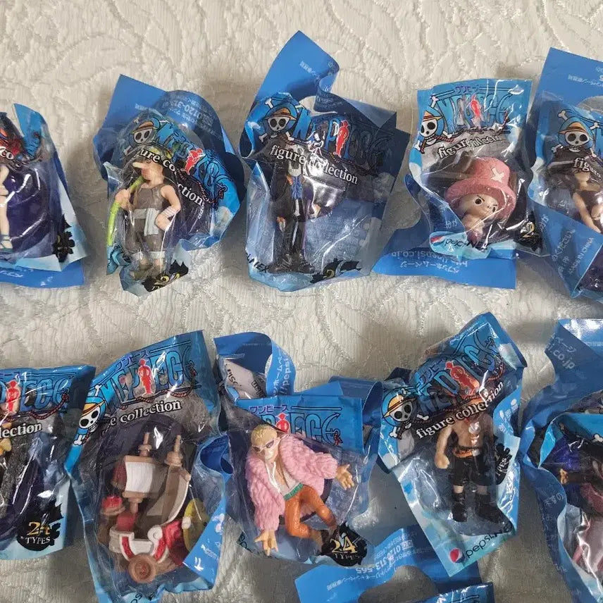[BUNJANG] One Piece Pepsi Collaboration Figure Set (24 Types) / 미사용)새상품)원피스 펩시 콜라보 피규어 24종 세트