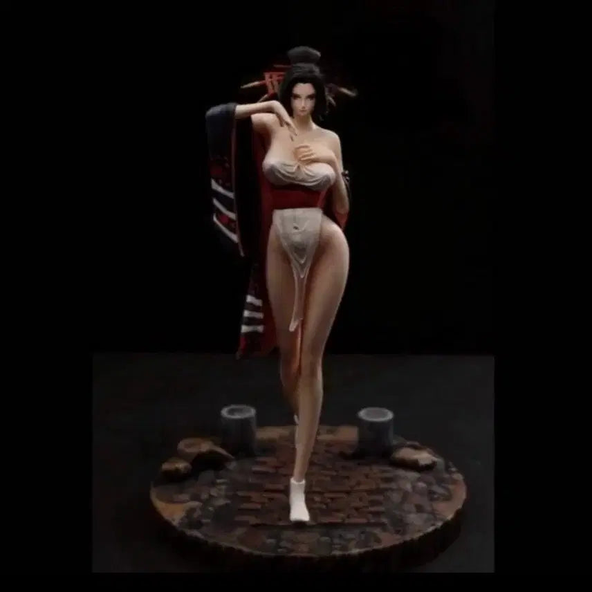 [BUNJANG] One Piece KT Studio Nico Robin Kimono Resin GK Figure (Full Box / Includes Alternate Body) / 급처)원피스 KT Studio 니코 로빈 기모노 레진 GK (풀박스 / 교체 바디 포함)