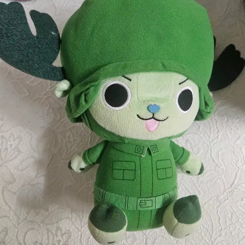 [BUNJANG] Banpresto Genuine One Piece Tony Tony Chopper Marine Costume Plush Doll / 반프)정품 원피스(ONE PIECE) 토니토니 쵸파 해군(마린) 코스튬 봉제인형