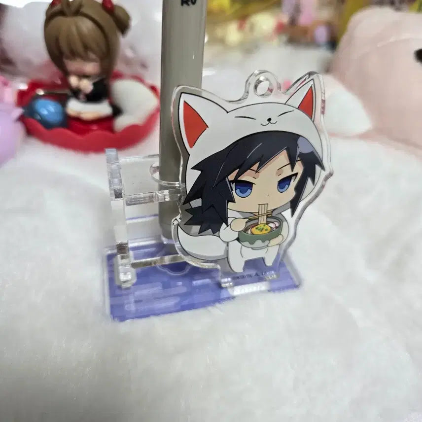 [BUNJANG] Demon Slayer: Kimetsu no Yaiba Tomioka Giyu Acrylic Stand Pen Holder / 귀멸의 칼날 아크릴 스탠드 토미오카 기유 펜 거치대