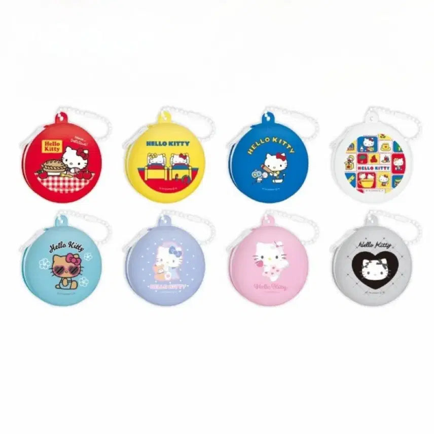 [BUNJANG] Hello Kitty Secret Silicone Pouch Keychain / 헬로키티 시크릿 실리콘 파우치 키체인