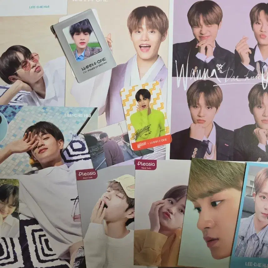 [BUNJANG] Wanna One Lee Dae Hwi Summer Package Photobook &amp; Postcard Photocard Set / 워너원 이대휘 썸머패키지 화보 + 엽서, 포토카드 세트