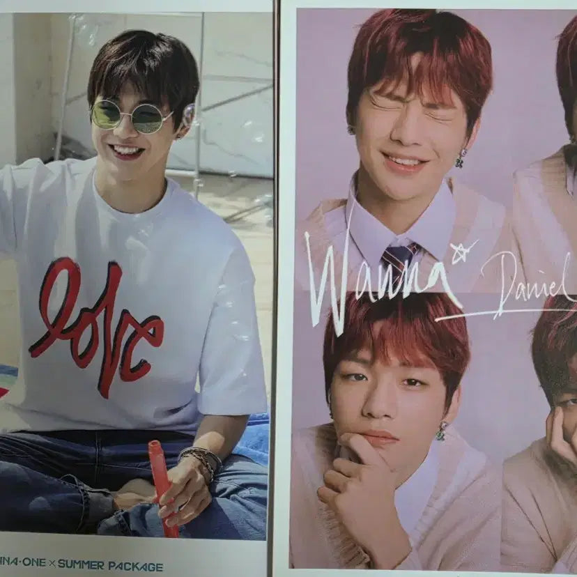 [BUNJANG] Wanna One Kang Daniel Summer Package Photobook + Postcard, Photocard Set / 워너원 강다니엘 썸머패키지 화보 + 엽서, 포토카드 세트