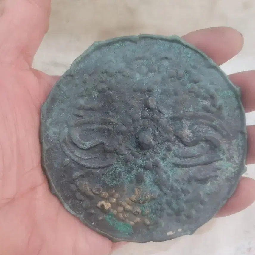 [BUNJANG] Goryeo Dynasty Small Bronze Mirror / 청동기 / 고려시대 소형 동경