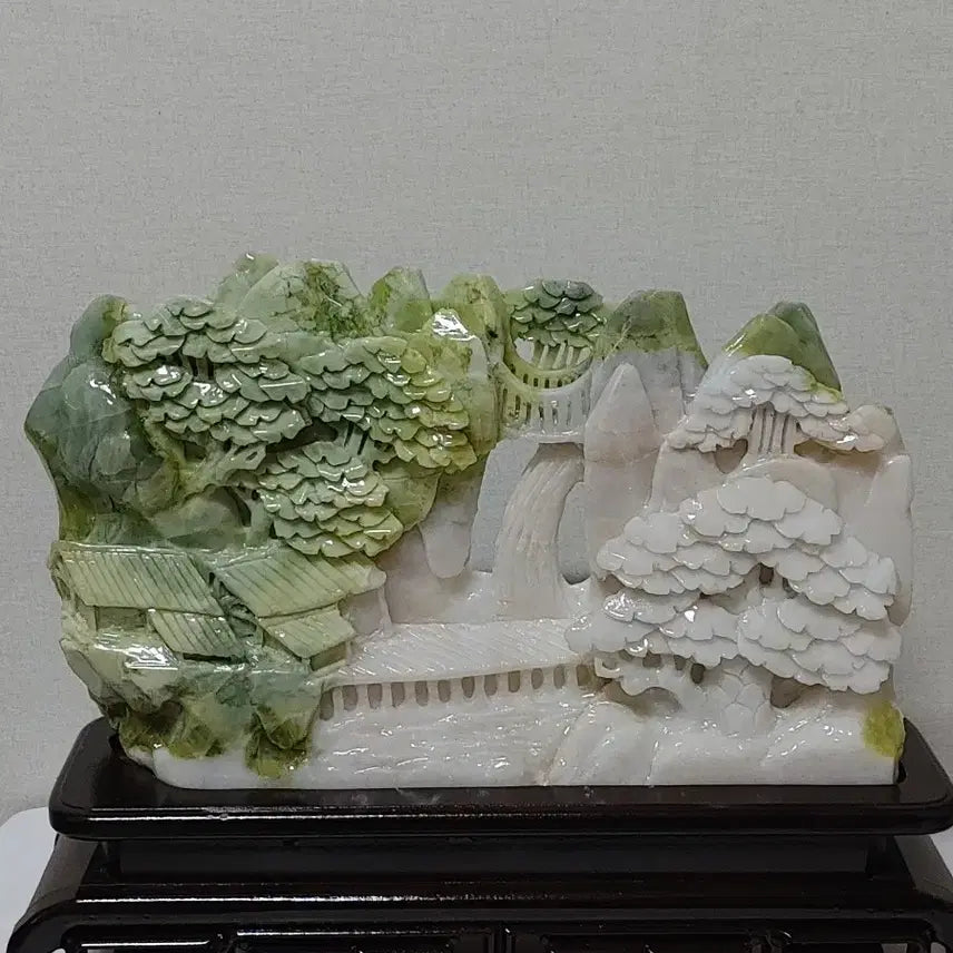 [BUNJANG] Jade Landscape Sculpture / 옥 산수 조각품