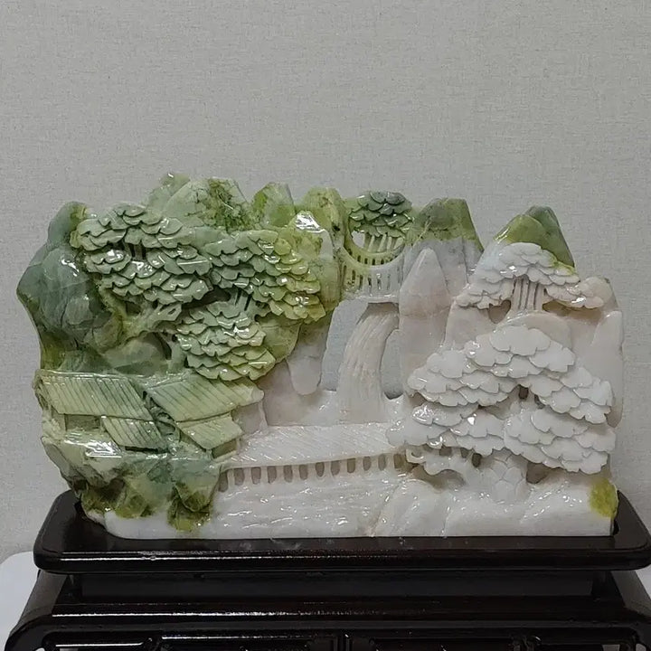 [BUNJANG] Jade Landscape Sculpture / 옥 산수 조각품