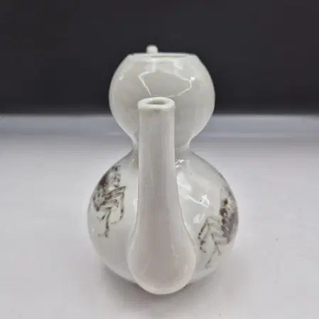 [BUNJANG] Buncheong Celadon Iron-Painted Crab Design Ceramic Teapot / 분청철화 게그림 도자기주전자/