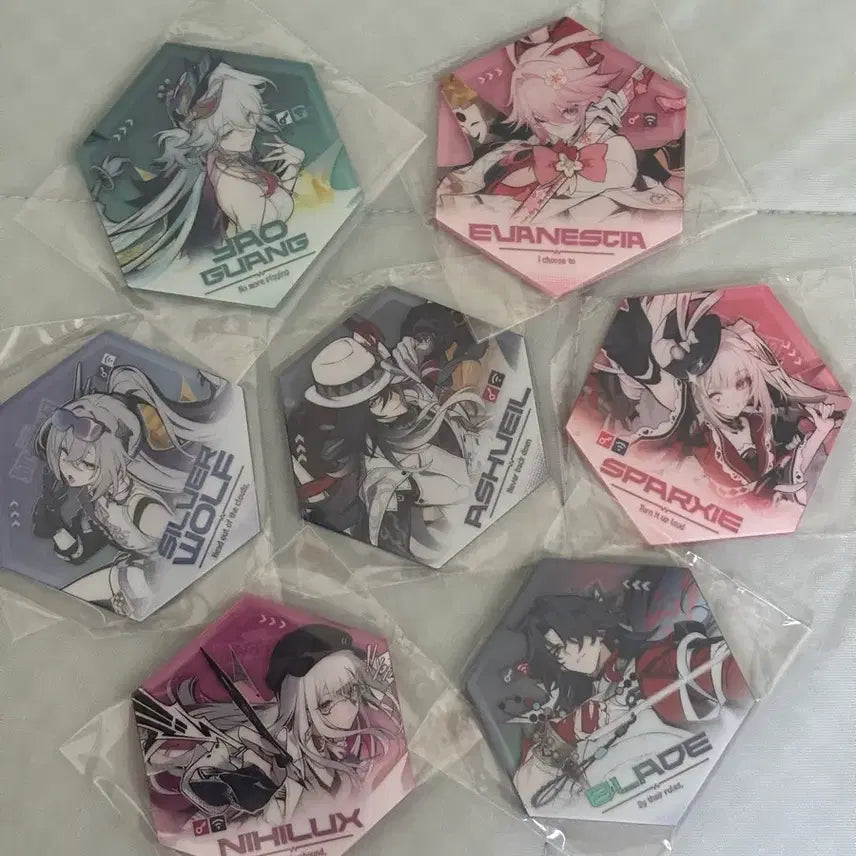 [BUNJANG] Honkai: Star Rail Jamsil Exhibition Limited Edition Magnet Full Set / 붕괴 스타레일 잠실 전시회 마그넷 풀셋