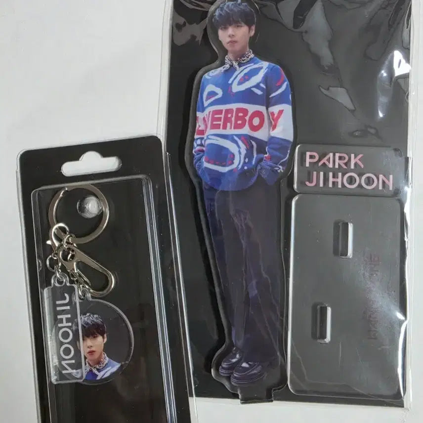 [BUNJANG] Park Jihoon Wanna One Acrylic Stand Keyring Set / 박지훈 워너원 아크릴 스탠드 키링 세트