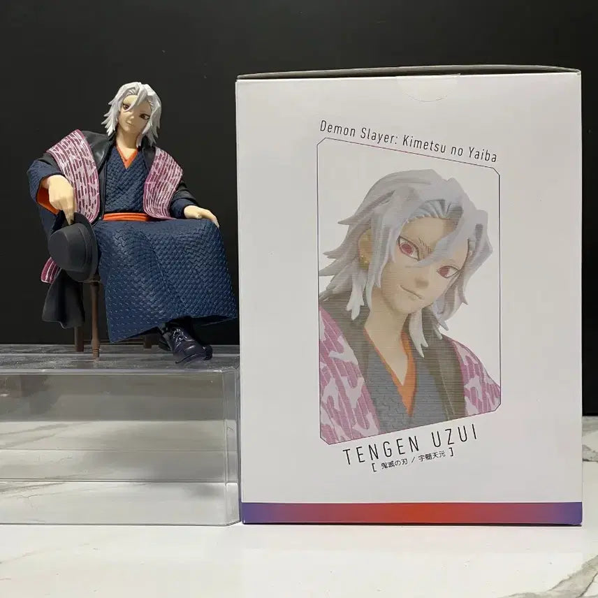 [BUNJANG] Aniplex Tengen Uzui Seated Figure / 귀멸의 칼날 애니플렉스 우즈이 텐겐 좌상 피규어