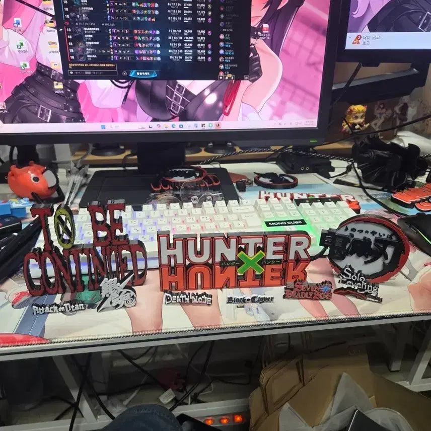 [BUNJANG] Custom Anime Logo Figure (Death Note, Attack on Titan, Solo Leveling, etc.) / 애니메이션 로고 피규어 커스텀 제작(데스노트 진격거 나혼렙 등)