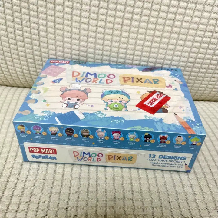 [BUNJANG] Pop Mart Dimoo World x Pixar Series Series 12-Piece Sealed Bundle Set / [미개봉]팝마트 디무 월드 x 픽사 시리즈 팝빈 풀박스