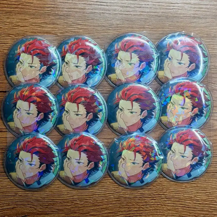 [BUNJANG] Ensemble Stars Kuro Dragon Head Kakuzen Ibecore Can Badge Bundle Set / [가격인하] 일괄 앙스타 쿠로 드래곤헤드 각전 이베코레 캔뱃지 판매 홍월