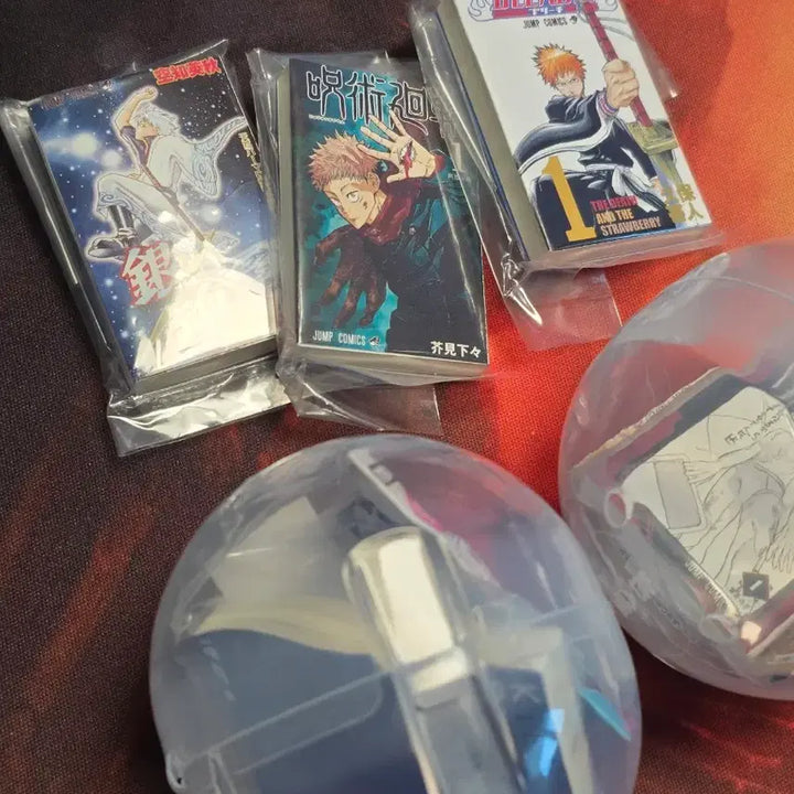 [BUNJANG] Jump Comics Gacha 03 - 5종 (Gintama, Jujutsuaisen, Bleach) / 점프 코믹스 가챠 03 - 콩가챠 은혼 주술화전 블리치 포함 5종