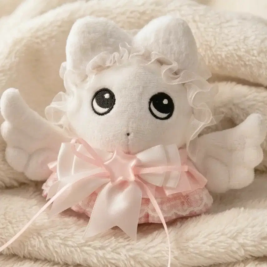 [BUNJANG] Angel 10cm Doll Clothes Set - Star Cat, Rabbit Ear / 새상품 엔젤 10cm인형 옷 세트, 천사 엔젤 별 고양이 토끼 귀 인형 옷