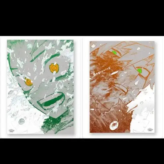 [BUNJANG] My Hero Academia The Beginning Anime Original Art Exhibition Poster Set (2 Types) / 택포 10) 새상품 나히아 히로아카 원화전 더비기닝 더 비기닝 포스터 2종 세트