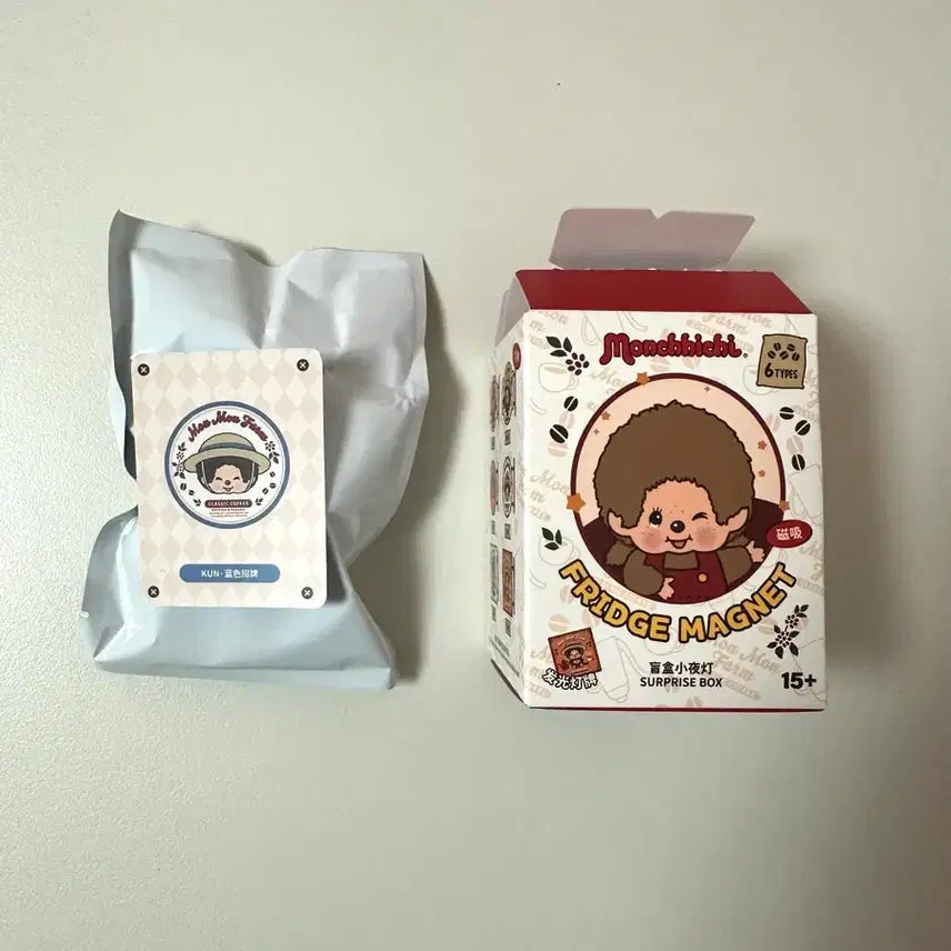 [BUNJANG] Minsso Monchhichi Lighting Sign Magnet / 미니소 몬치치 라이팅 간판 마그넷