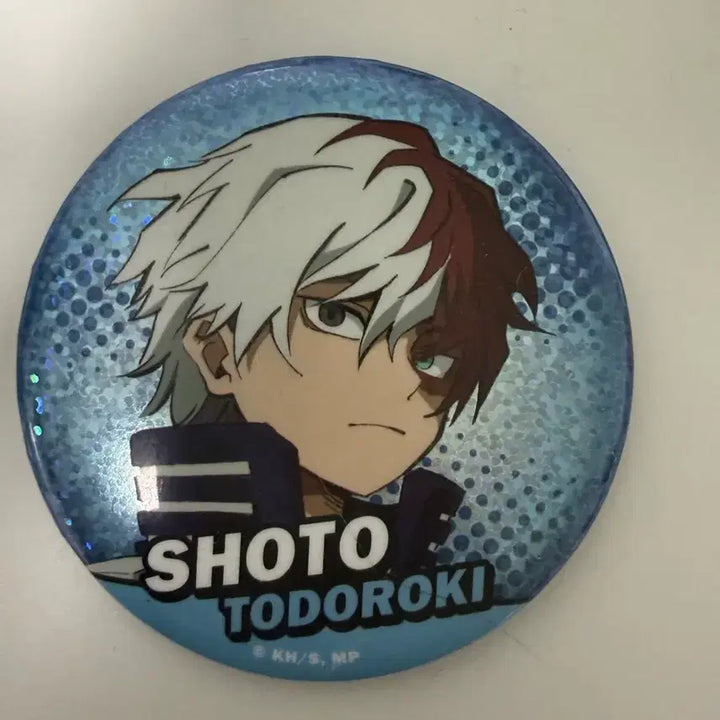 [BUNJANG] My Hero Academia Shoto Can Badge Set / 나히아 쇼토 캔뱃지