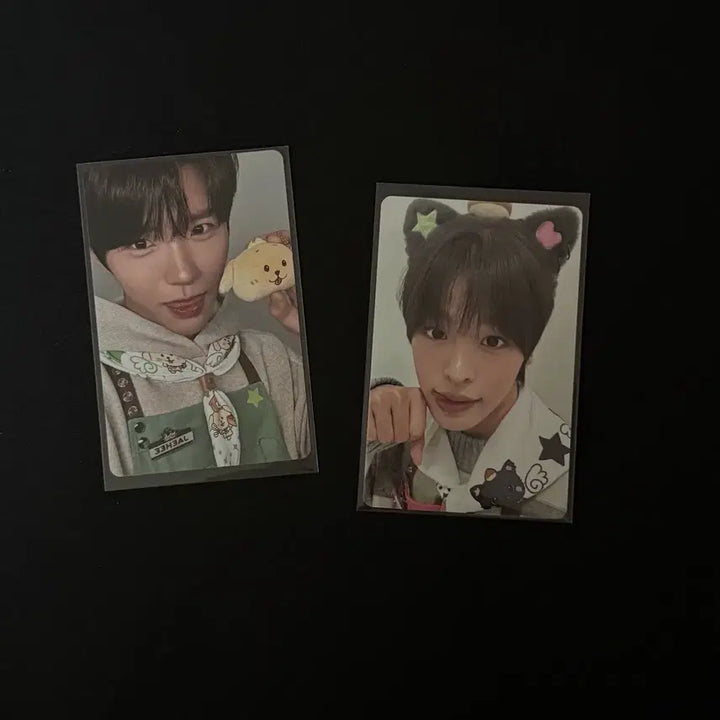 [BUNJANG] NCT WISH Bakery Pop-up Photocard Bundle Set - Jaehee, Riku / 엔시티위시 베이커리팝업 포카 재희 리쿠 일괄