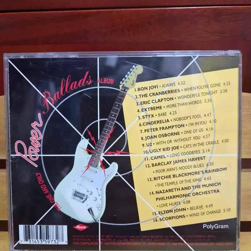 [BUNJANG] Power Ballad Album CD / 파워 발라드 앨범 CD