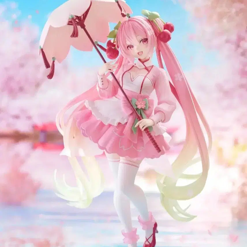 [BUNJANG] Taito Sakura Miku AMP Figure (Sealed) / 타이토 사쿠라미쿠 AMP 피규어 미개봉 하츠네미쿠