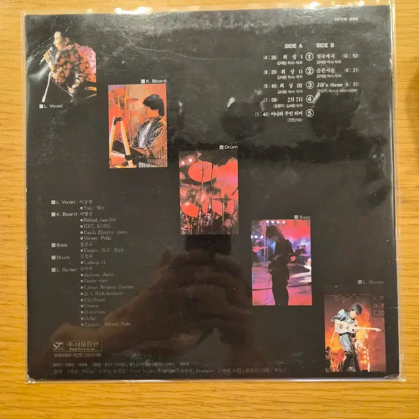 [BUNJANG] Boohwal 2nd Album LP / 부활 2집 lp