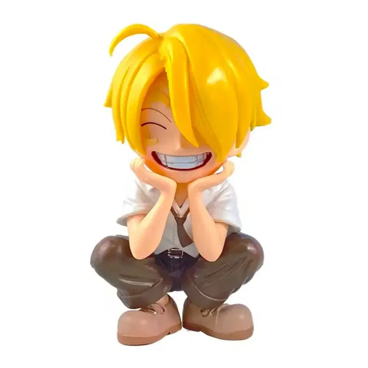 [BUNJANG] One Piece Zoro &amp; Sanji SD Style Figures Set / 원피스 조로 상디 피규어 2종 세트