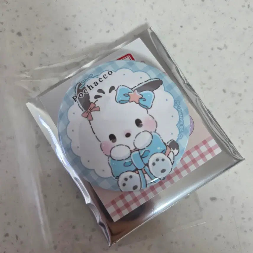 [BUNJANG] Sanrio Pochacco Can Badge / 포차코 캔뱃지 확정