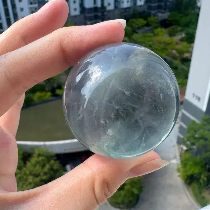 [BUNJANG] Natural Fluorite Sphere / 천연 형석구