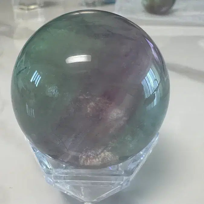 [BUNJANG] Natural Fluorite Sphere / 천연 형석구