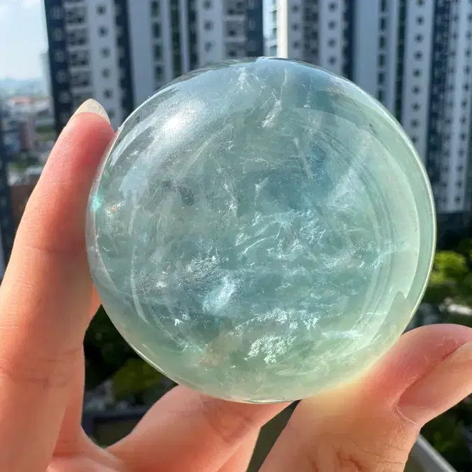 [BUNJANG] Natural Fluorite Sphere / 천연 형석구