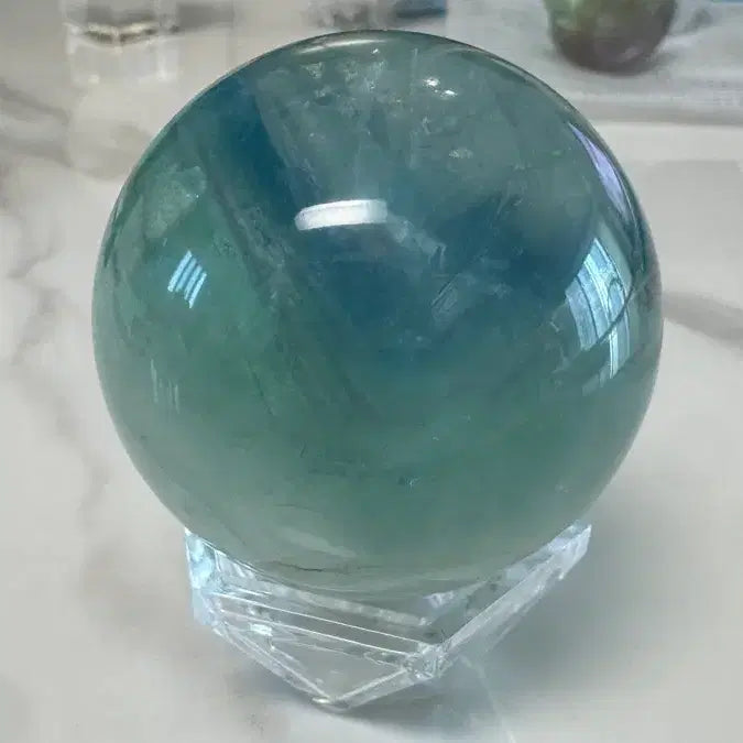 [BUNJANG] Natural Fluorite Sphere / 천연 형석구