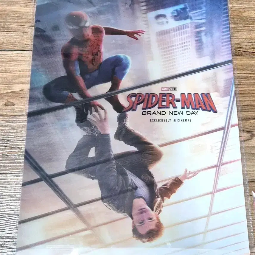 [BUNJANG] Spider-Man Brand New Day Lenticular Poster / [A3전용박스] 스파이더맨 2주차 브랜드 뉴 데이 렌티큘러 포스터
