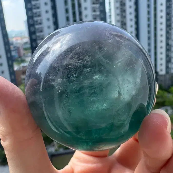 [BUNJANG] Natural Fluorite Sphere / 천연 형석구