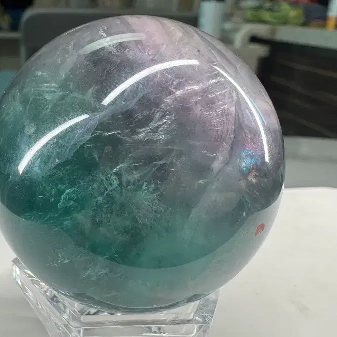 [BUNJANG] Natural Fluorite Sphere / 천연 형석구