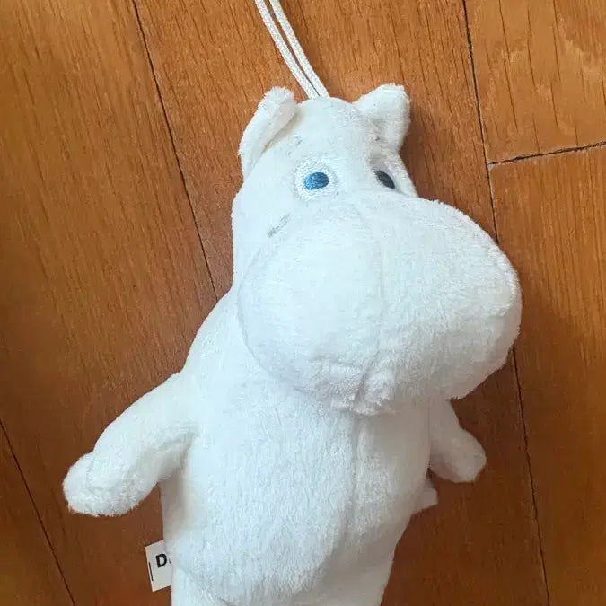 [BUNJANG] Moomin Doll Keychain White / 무민 인형 키링 화이트