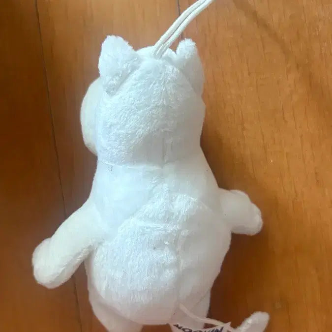 [BUNJANG] Moomin Doll Keychain White / 무민 인형 키링 화이트