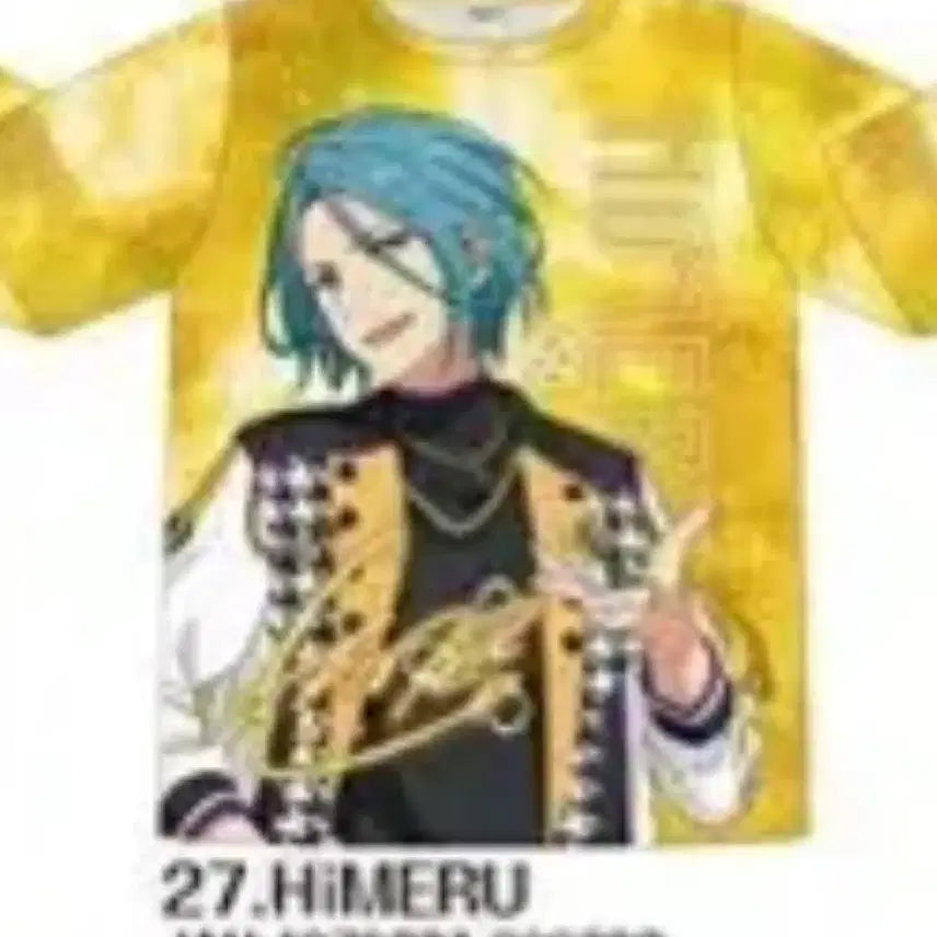 [BUNJANG] Ensemble Stars! HiMERU Full Graphic T-Shirt / 앙상블 스타즈 앙스타 히메루 HiMERU 풀그래픽 티셔츠 풀그티