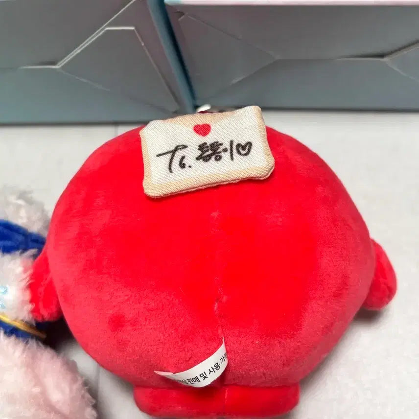 [BUNJANG] Byun Woo Seok Official Goods Doll Keychain 2 Types + Birthday Prop Set Bundle / 변우석 bws 공식 굿즈 인형 키링 2종 + 생일 프롭 셋트 일괄