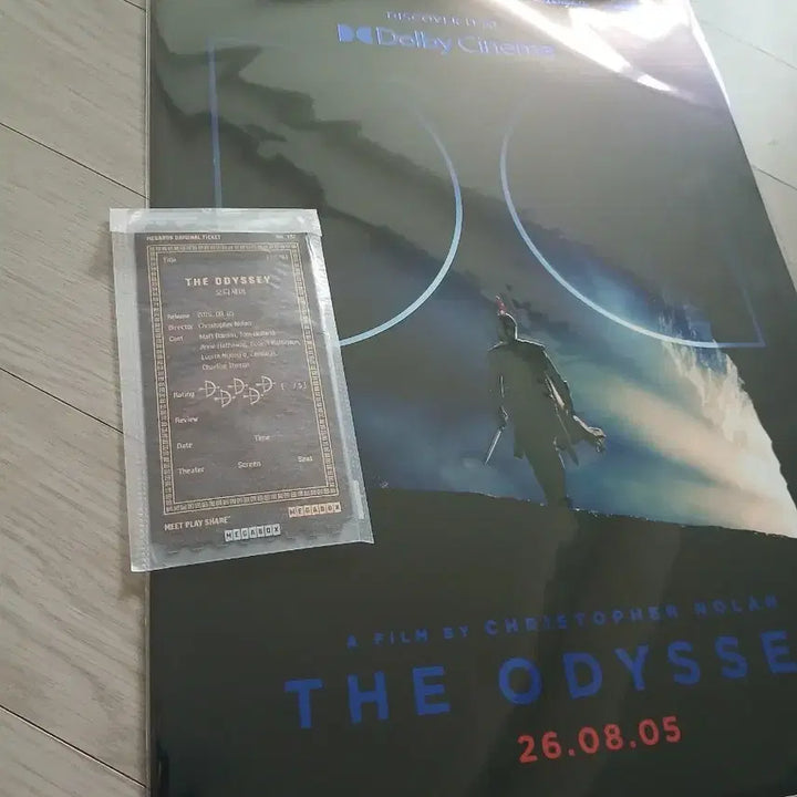 [BUNJANG] Ateez Odyssey Dolby Poster Bundle / (셋) 오디세이 특전 오티 돌비 포스터