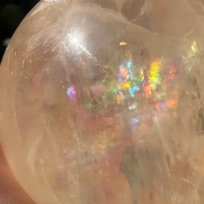 [BUNJANG] Champagne Calcite Iceland Spar Specimen / 샴페인 컬러 칼사이트아이슬란드 스파