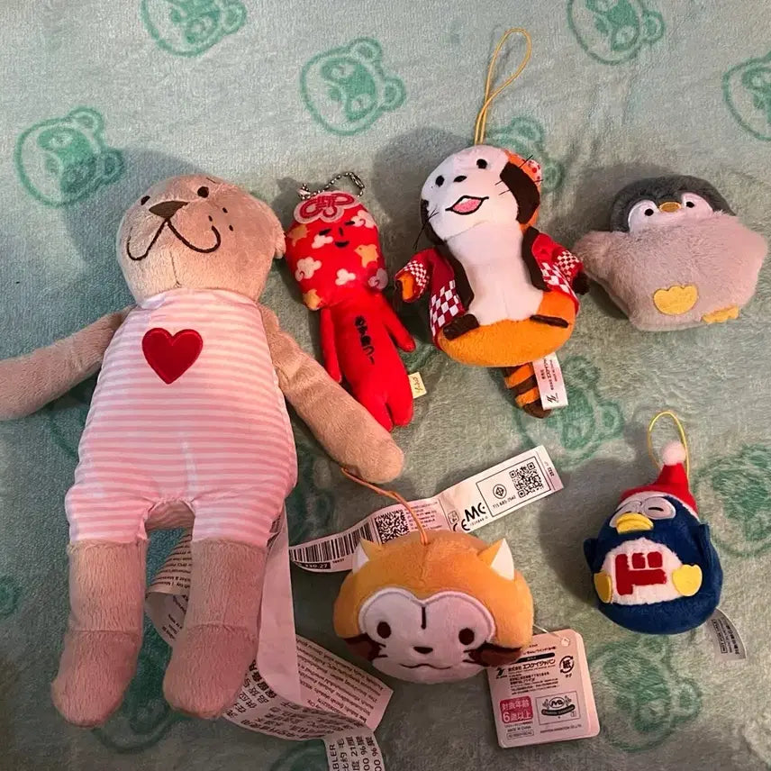 [BUNJANG] Doll Charm Bundle Set (15 pcs) / 인형 키링 15개 일괄