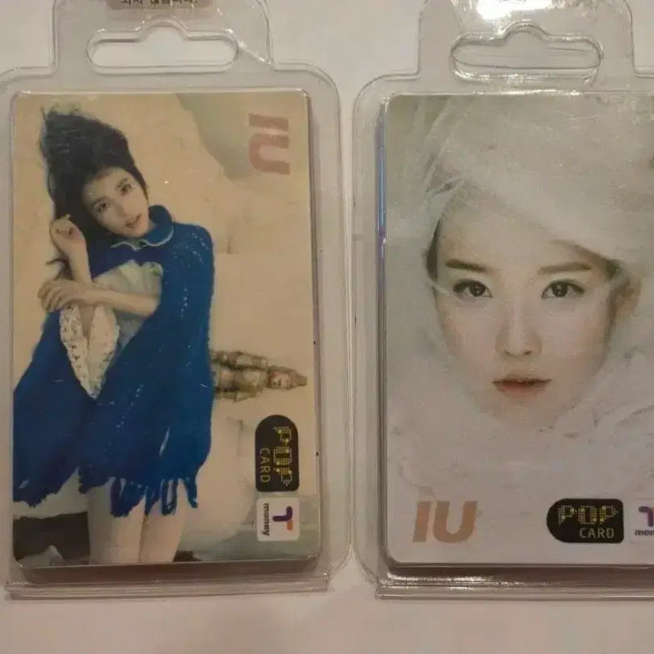 [BUNJANG] IU Popcard 2-Set Full Set New Product / 초특가 아이유 iu 팝카드 2종 풀세트 새제품 티머니 iu 팝카드 아이유lp