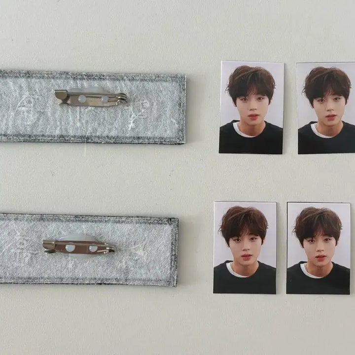[BUNJANG] Park Ji Hoon Embroidered Name Tag Bundle Set / 박지훈 자수명찰(증사2장 덤)