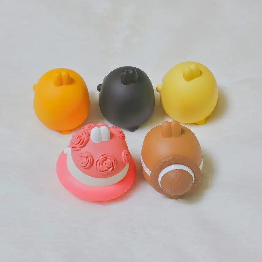 [BUNJANG] Molang Figure 5 Types Set / 몰랑이 피규어 5종 세트