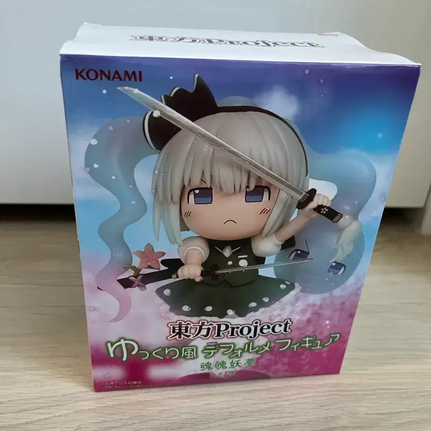 [BUNJANG] Touhou Project Yuyuko Yukkuri-style Deformation Figure / 동방프로젝트 윳쿠리풍 데포르메 콘파쿠 요우무 피규어