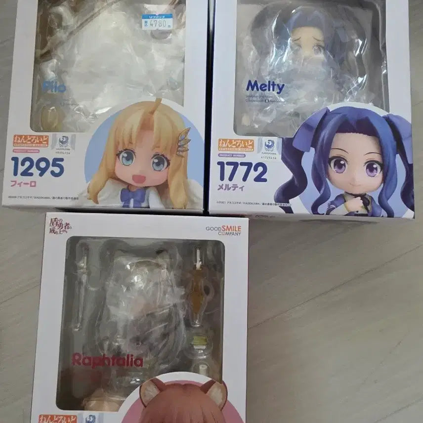 [BUNJANG] Nendoroid 3 Type Shield Hero Set / 넨도로이드 방패용사 3종